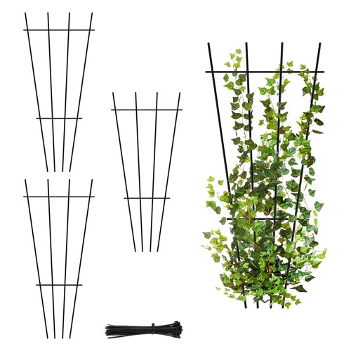 Plant support with40 ties - 16",