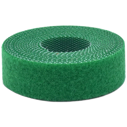 Green plant tie strap 10mm - green,
