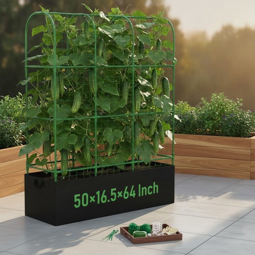 Shape garden trellis with - u-shape,